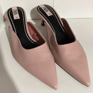 Zara Mule Heels